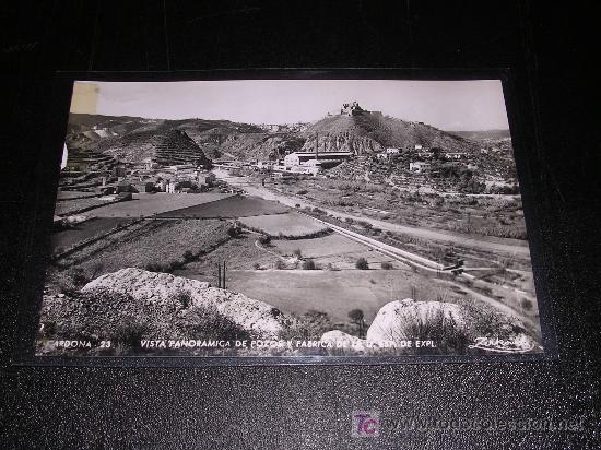 Cartoline: CARDONA 23 VISTA PANORAMICA DE POZOS Y FABRICA DE LA U. ESP. DE EXPLI