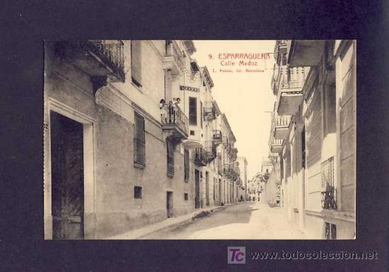 Cartes Postales: Postal d' ESPARREGUERA: Carrer dee Madoz (Roisin num.9)