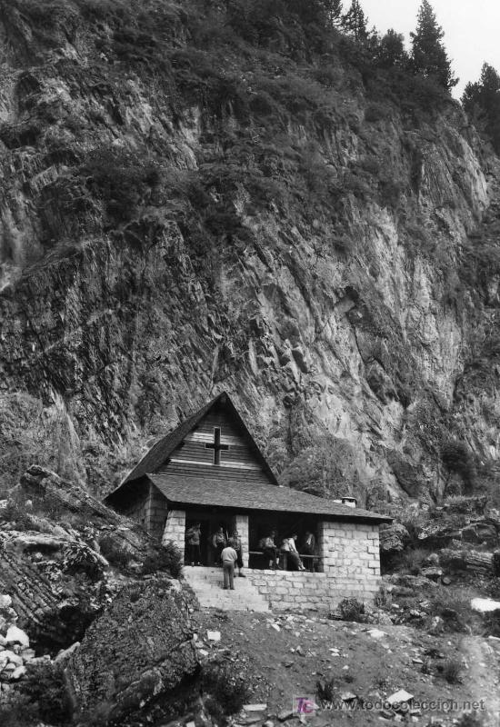 Postales: REGION DE ESPOT- SAN NICOLAU.- CAPILLA DE SAN MAURICIO