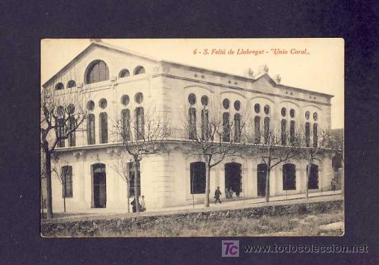 Postcards: Postal de SANT FELIU DE LLOBREGAT: Uni&oacute; Coral (Roisin num.6)