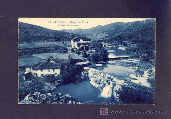 Postales: Postal del COLLELL: Platja de Roca (Roisin num.19) - Foto 1