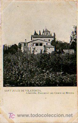 Postkarten: SANT JULI&Agrave; DE VILATORTA. ALTARRIBA. PROPIETAT DEL COMTE DE M&Uacute;NTER.