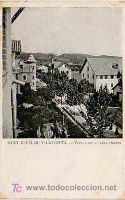 Postkarten: SANT JULI&Agrave; DE VILATORTA. VISTA PARCIAL DELS CHALETS.