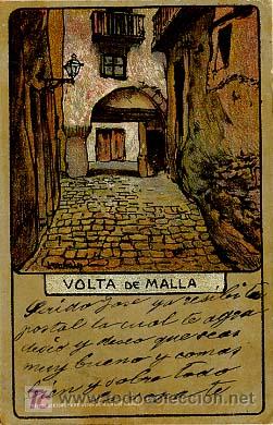 Postales: BARCELONA. VOLTA DE MALLA. - Foto 1