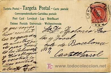 Postales: BARCELONA. CARRER DE LA BORIA. - Foto 2