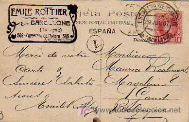 Postales: ATV - 138. BARCELONA. CEMENTERIO DEL SUDOESTE. - Foto 2