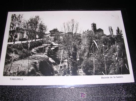Postales: TARADELL, BAJADA DE LA FUENTE - Foto 1