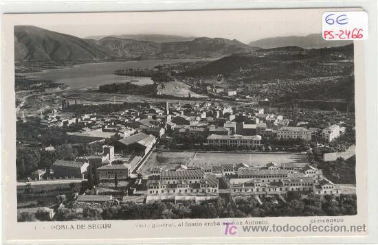 Postales: (PS-2466)POSTAL DE POBLA DE SEGUR-VISTA GENERAL