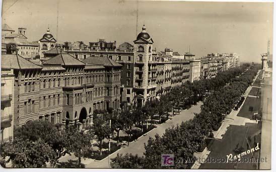 Postales: TARRAGONA, RAMBLA GENERALISIMO,           P15712 - Foto 1