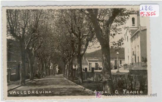 Postcards: (PS-2656)POSTAL DE VALLGORGUINA-AV.GENERAL FRANCO