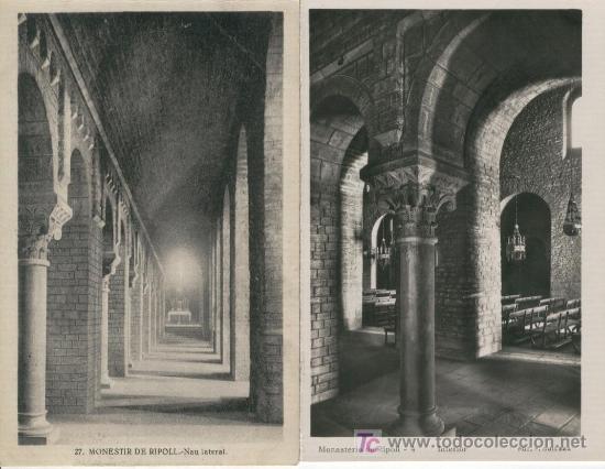 Postales: MONASTIR DE RIPOLL. - Foto 1