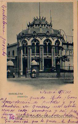 Postales: BARCELONA. FRONT&Oacute;N. HAUSER Y MENET 97. - Foto 1