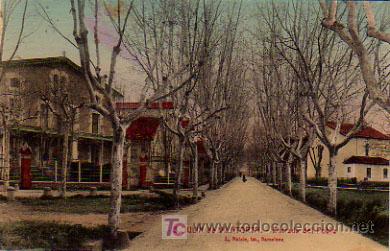 Postcards: SANT JULI&Agrave; DE VILATORTA. ENTRADA DEL POBLE. (L.ROISIN).