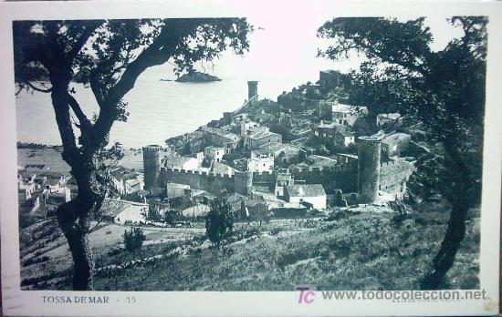 Postales: POSTAL  TOSSA DE MAR - 15 - circulada con sellos - Foto 1