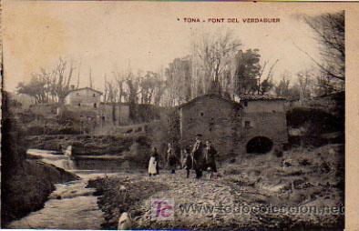 Postales: TONA. FONT DEL VERDAGUER. - Foto 1
