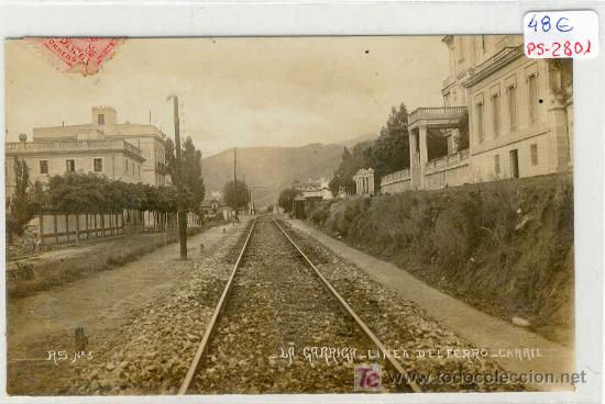 Postkarten: (PS-2801)POSTAL DE LA GARRIGA-LINEA DEL FERRO-CARRIL
