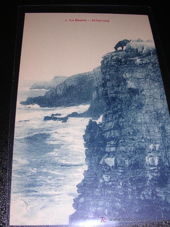 Postales: 2 LA ESCALA, EL BOL ROIG - Foto 1