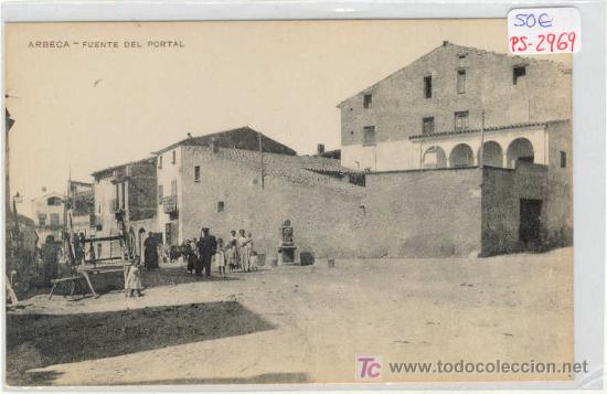 Postkarten: (PS-2969)POSTAL DE ARBECA(LERIDA)-FUENTE DEL PORTAL