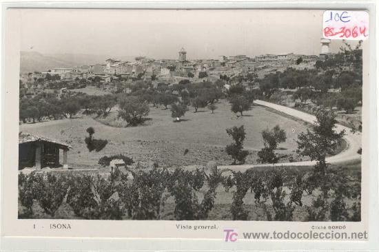 Postales: (PS-3064)POSTAL DE ISONA(LLEIDA)-VISTA GENERAL