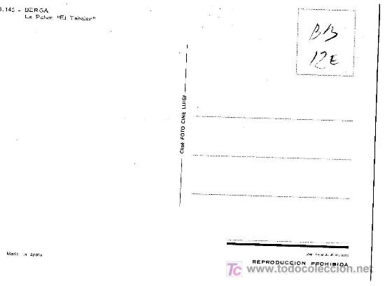 Postales: 3142 BERGA, LA PATUM, EL TABALER - Foto 2