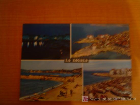Postales: POSTAL LA ESCALA COSTA BRAVA - Foto 1