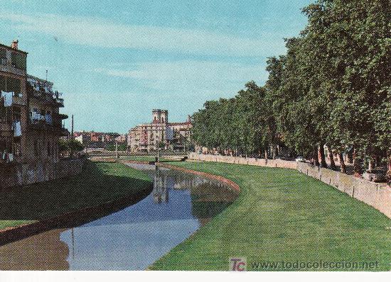 Postales: GERONA. RIO O&Ntilde;AR. .CIRCULADA. - Foto 1