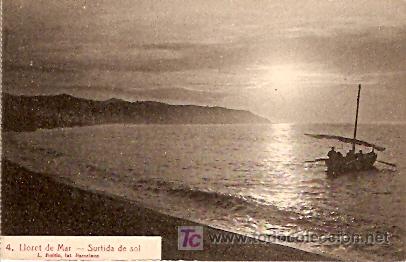 Postales: LLORET DE MAR SALIDA DEL SOL - Foto 1
