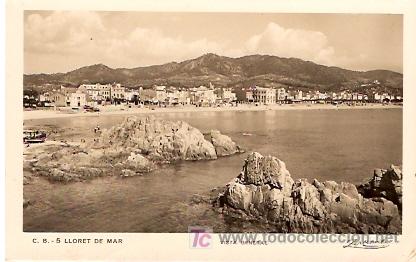 Postales: LLORET DE MAR VISTA GENERAL - Foto 1