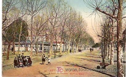 Postales: REUS PASEO DE MATA - Foto 1