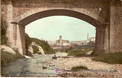 Postales: CALDAS DE MONTBUY RIERA DE CALDAS - Foto 1