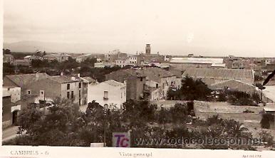 Postales: CAMBRILS VISTA GENERAL - Foto 1