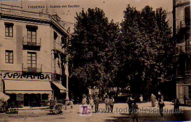 Postales: FIGUERES. SUBIDA DEL CASTILLO. - Foto 1