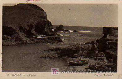 Postales: LLANS&Aacute;. PUERTO. LA GOLA. - Foto 1