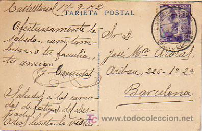 Postales: CASTELLTERSOL. VISTA PARCIAL. - Foto 2