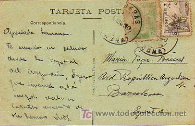 Postales: FIGUERES. PLACETA ALTA. - Foto 2