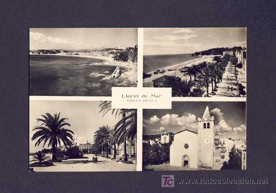 Postales: Postal de LLORET (Girona): 4 vistes - Foto 1
