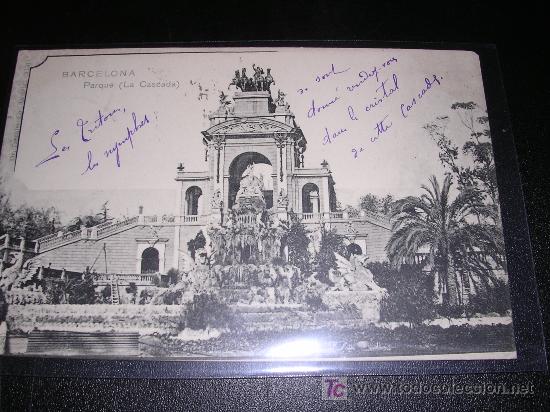 Postales: BARCELONA, PARQUE ( LA CASCADA ) 1901 - Foto 1