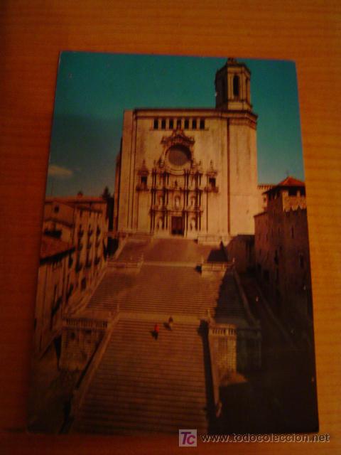 Postales: POSTAL GERONA (LA CATEDRAL) - Foto 1