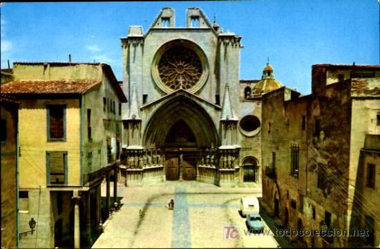 Postales: TARRAGONA : Plaza de la Catedral - Foto 1