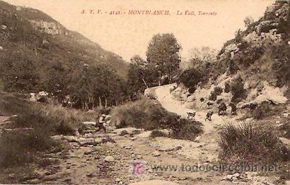 Postales: POSTAL MONTBLANCH LA VALL TORRENTE - Foto 1
