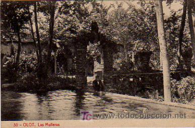 Postales: OLOT. LAS MULLERAS. (THOMAS). - Foto 1