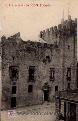 Postales: ATV - 1834. LA BISBAL. EL CASTILLO. - Foto 1