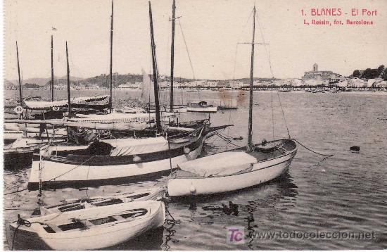 Postales: POSTAL DE BLANES N&ordm;1 EL PORT - Foto 1