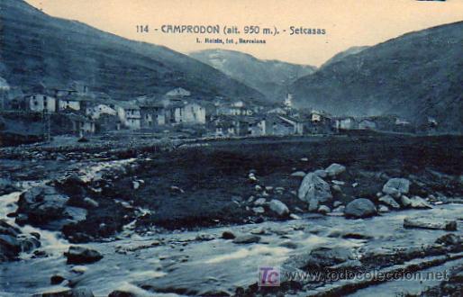 Postales: POSTAL CAMPRODON - SETCASES - Foto 1
