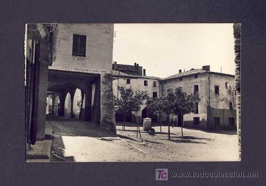 Postales: Postal de LA LLACUNA: Pla&ccedil;a jose Antonio - Foto 1