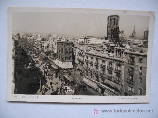 Postales: RAMBLAS   BARCELONA  -  SIN CIRCULAR - Foto 1