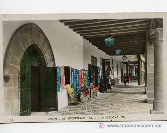 Postales: EXPOSICION INTERNACIONAL DE BARCELONA 1929. - Foto 1