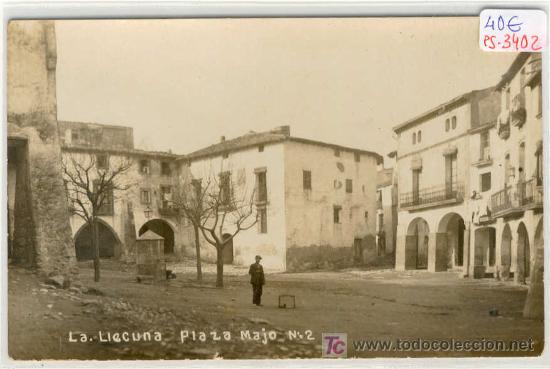 Postkarten: (PS-3402)POSTAL FOTOGRAFICA DE LA LLACUNA-PLAZA MAJOR
