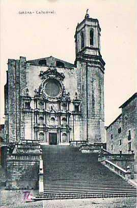Postales: POSTAL DE GIRONA, CATEDRAL - Foto 1