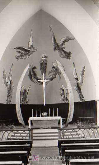 Postales: 447 ALTO RIBAGORZANA ( LERIDA ) PONT DE SUERT, IGLESIA PARROQUIAL